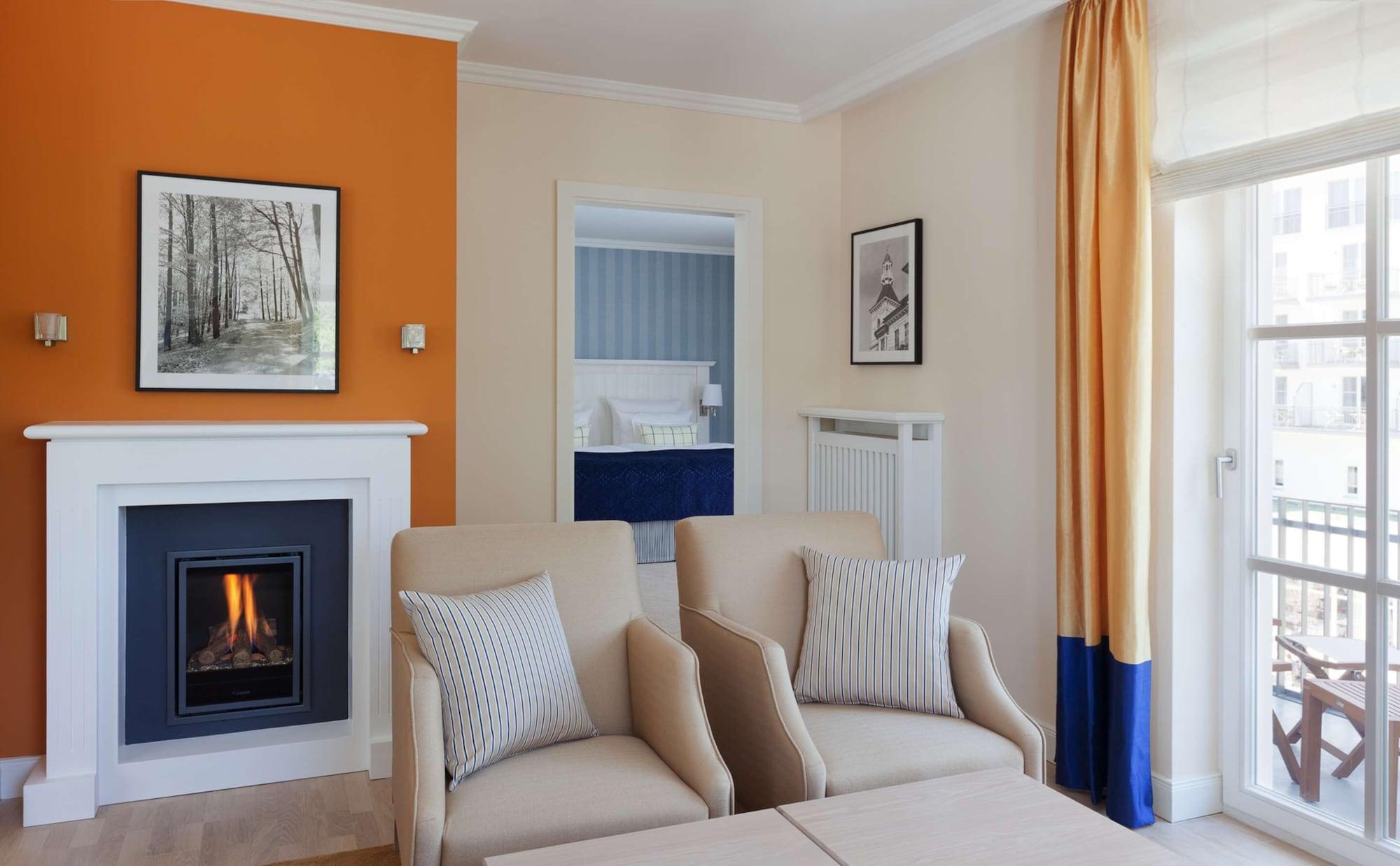 Steigenberger Grandhotel & Spa Heringsdorf Bilik gambar A suite at the hotel
