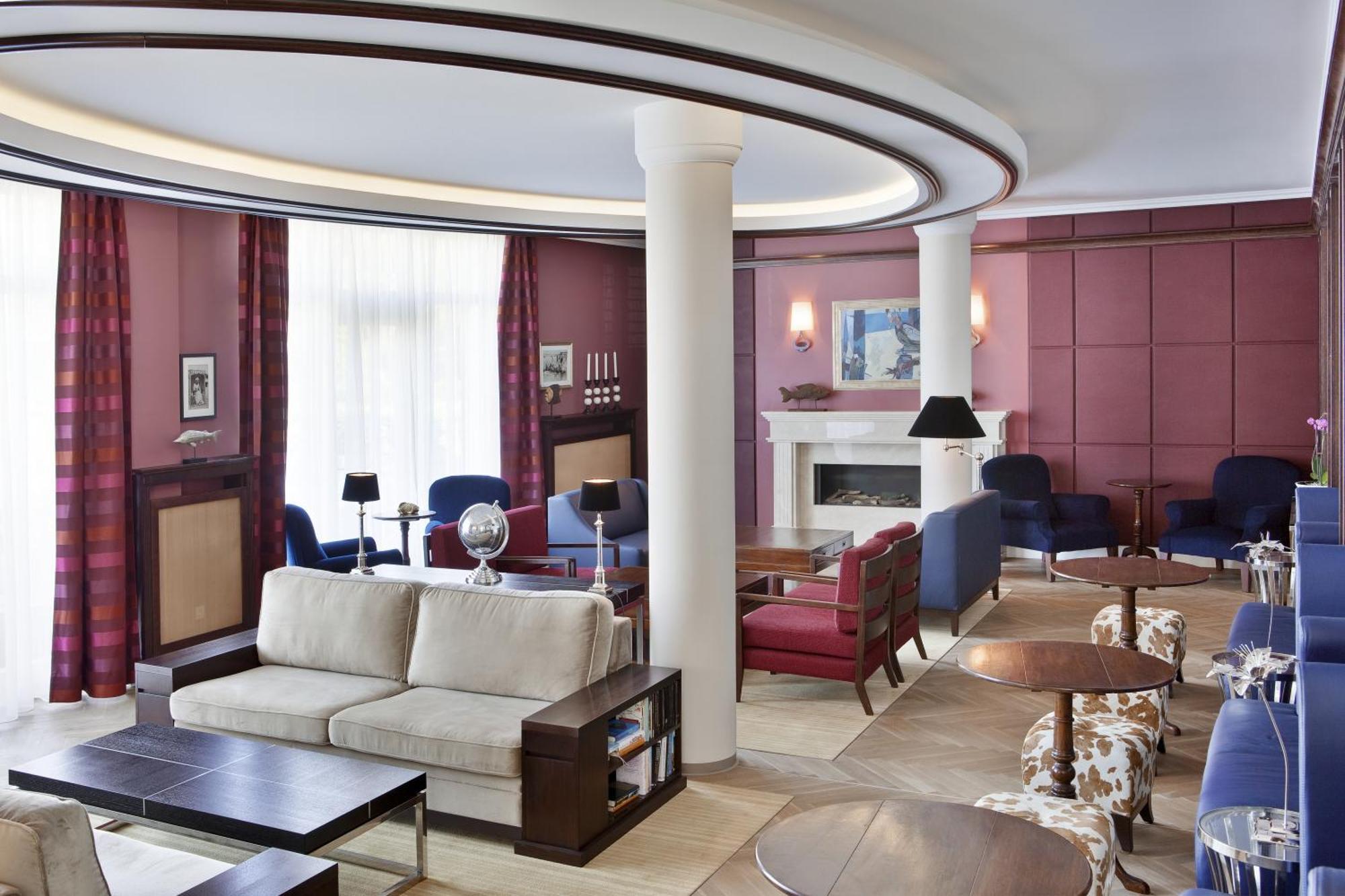 Steigenberger Grandhotel & Spa Heringsdorf Luaran gambar The lounge at the airport