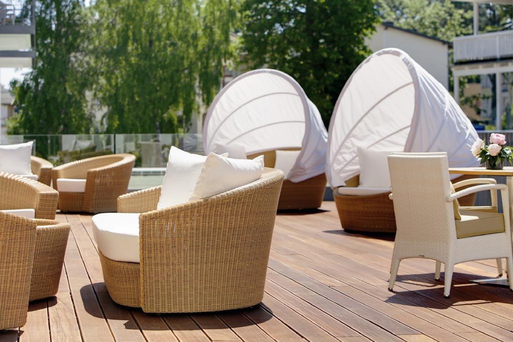 Steigenberger Grandhotel & Spa Heringsdorf Luaran gambar Outdoor furniture